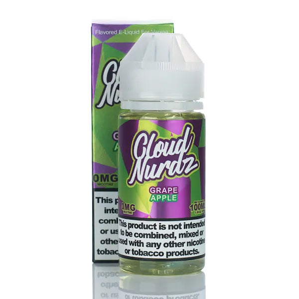 Cloud Nurdz E-Liquid - No Nicotine Vape Juice - 100ml - Black Coral